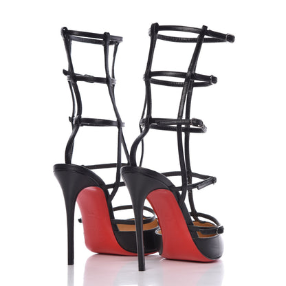 Christian Louboutin Kid Kadreyana 100 Pumps 35.5 Black 4 of 8