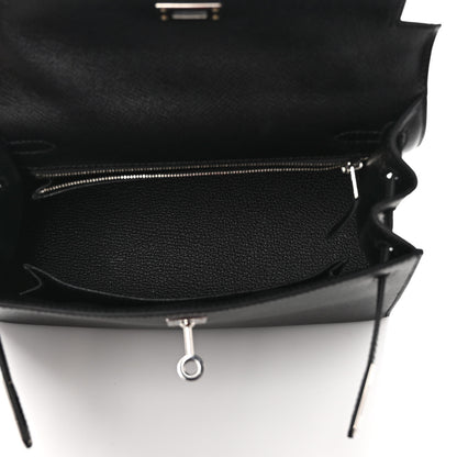 Hermes Epsom Kelly Sellier 25 Black 4 of 7