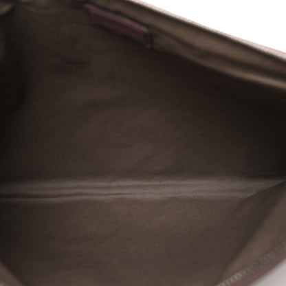 Bottega Veneta Nappa Intrecciato Large Flat Zip Billetto Pouch Brown 6 of 8