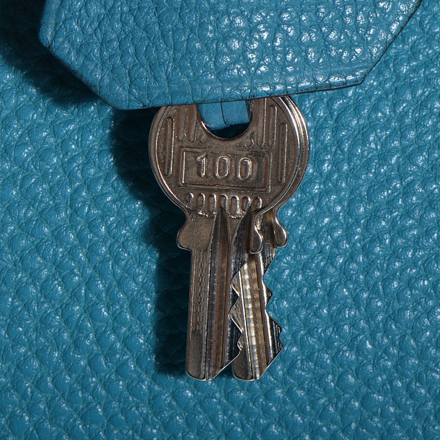 Hermes Togo Kelly Retourne 32 Blue Jean 15 of 19