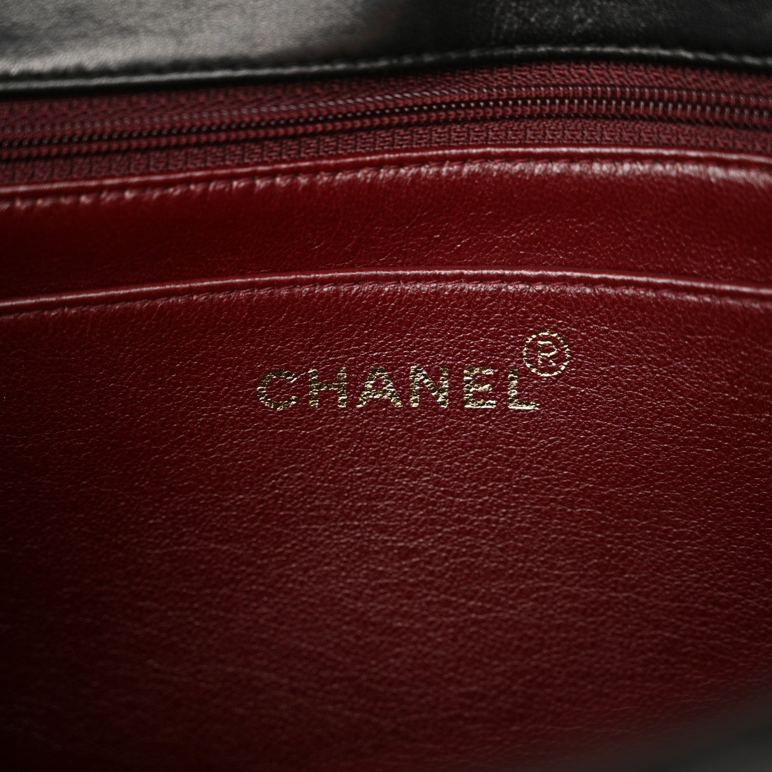 Chanel Lambskin Quilted Medium Single Flap Black 6 of 11
