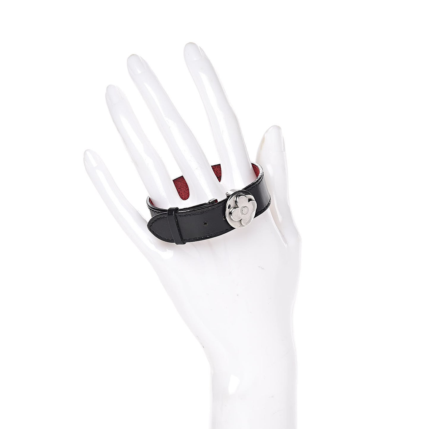 Mat Monogram Wish Bracelet Black