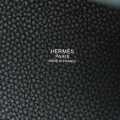 Hermes Taurillon Clemence Picotin Lock 18 PM Vert Cypress 6 of 10
