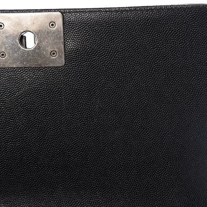 Chanel Caviar Quilted Medium Boy Flap Black 8 of 12