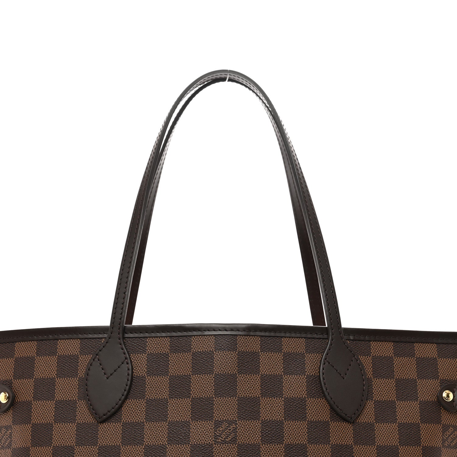 Louis Vuitton Damier Ebene Neo Neverfull MM Rose Ballerine 5 of 10