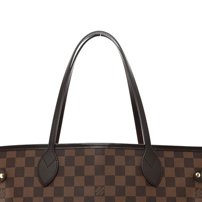 Louis Vuitton Damier Ebene Neo Neverfull MM Rose Ballerine 5 of 10