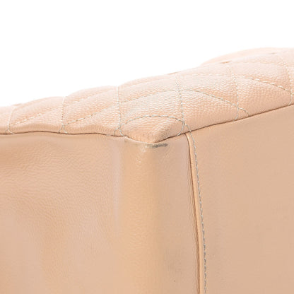 Chanel Caviar Quilted Grand Shopping Tote GST Beige Clair 8 of 11