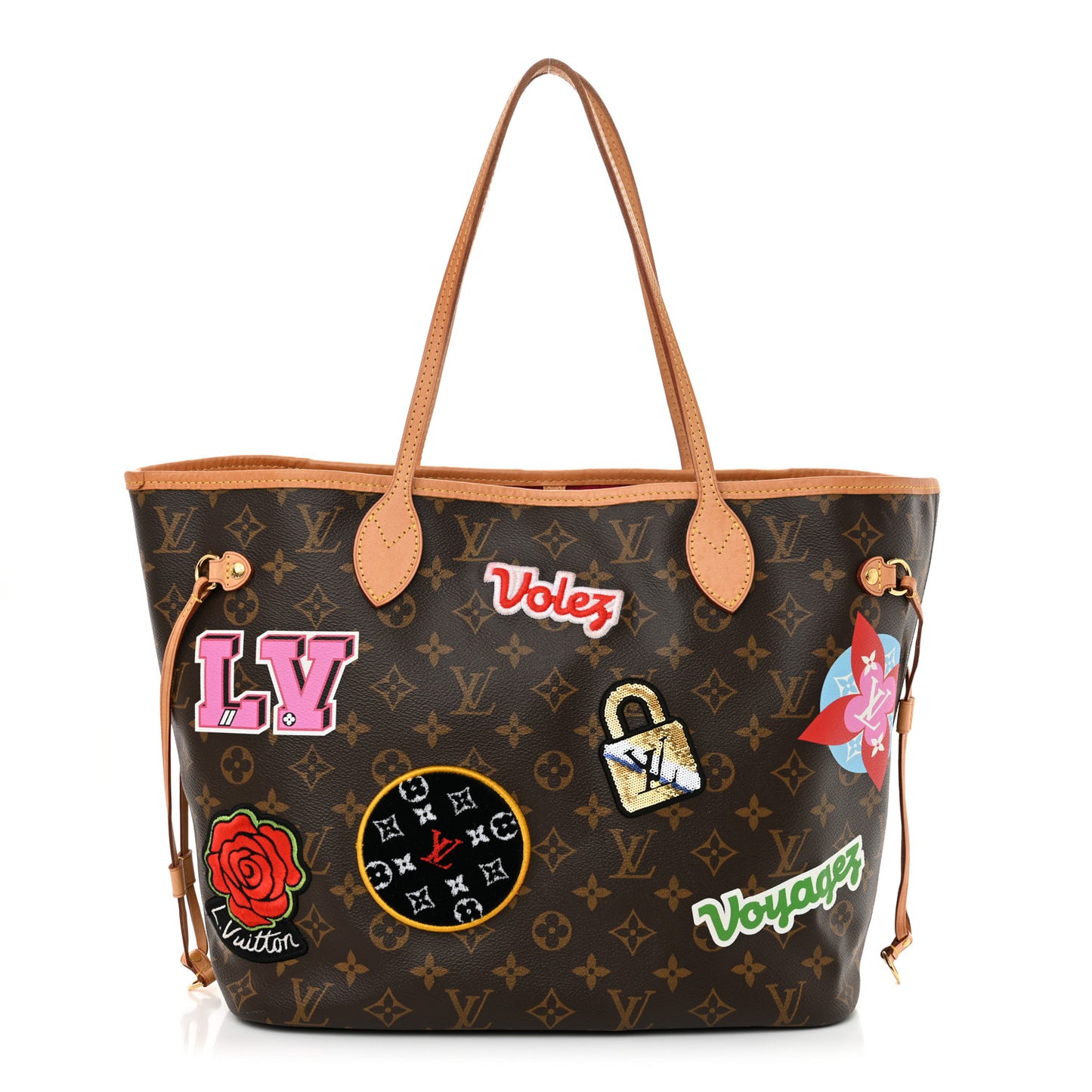 Monogram Travel Stickers Neverfull MM