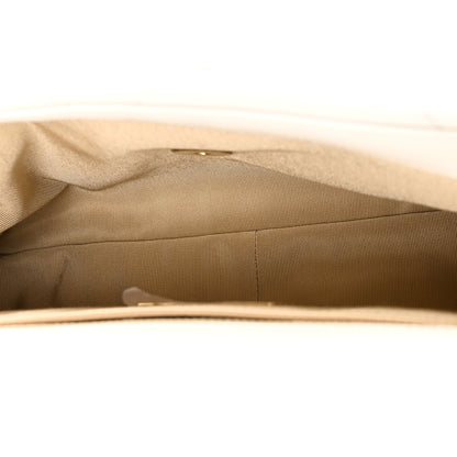 Chanel Goatskin Quilted Medium Chanel 19 Flap White 4 of 9