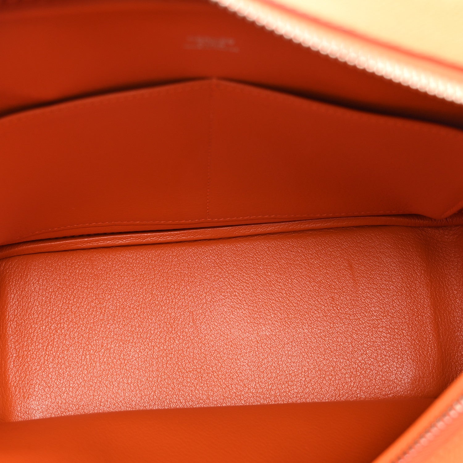 Hermes Epsom Plume 28 Orange 5 of 10