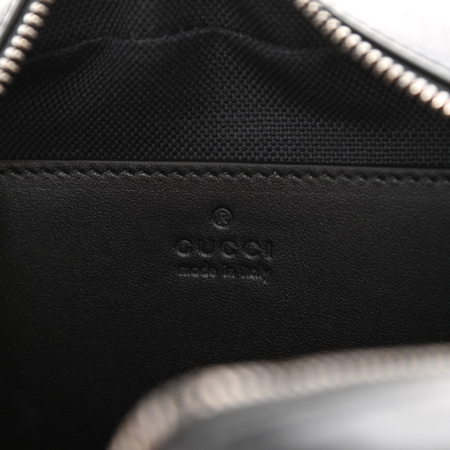 Gucci Calfskin Matelasse Monochrome Small GG Marmont Chain Shoulder Bag Black 10 of 14