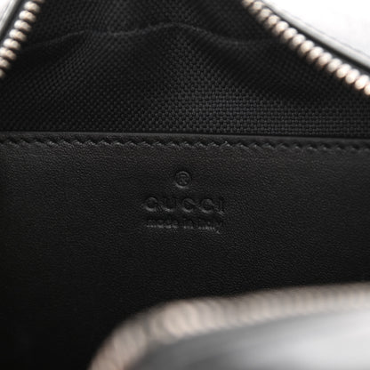 Gucci Calfskin Matelasse Monochrome Small GG Marmont Chain Shoulder Bag Black 10 of 14
