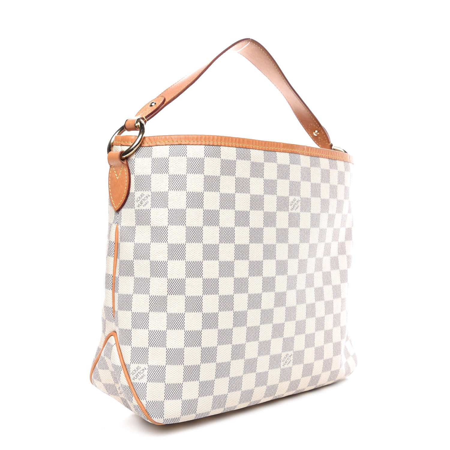 Louis Vuitton Damier Azur Delightful PM Rose Ballerine 3 of 10