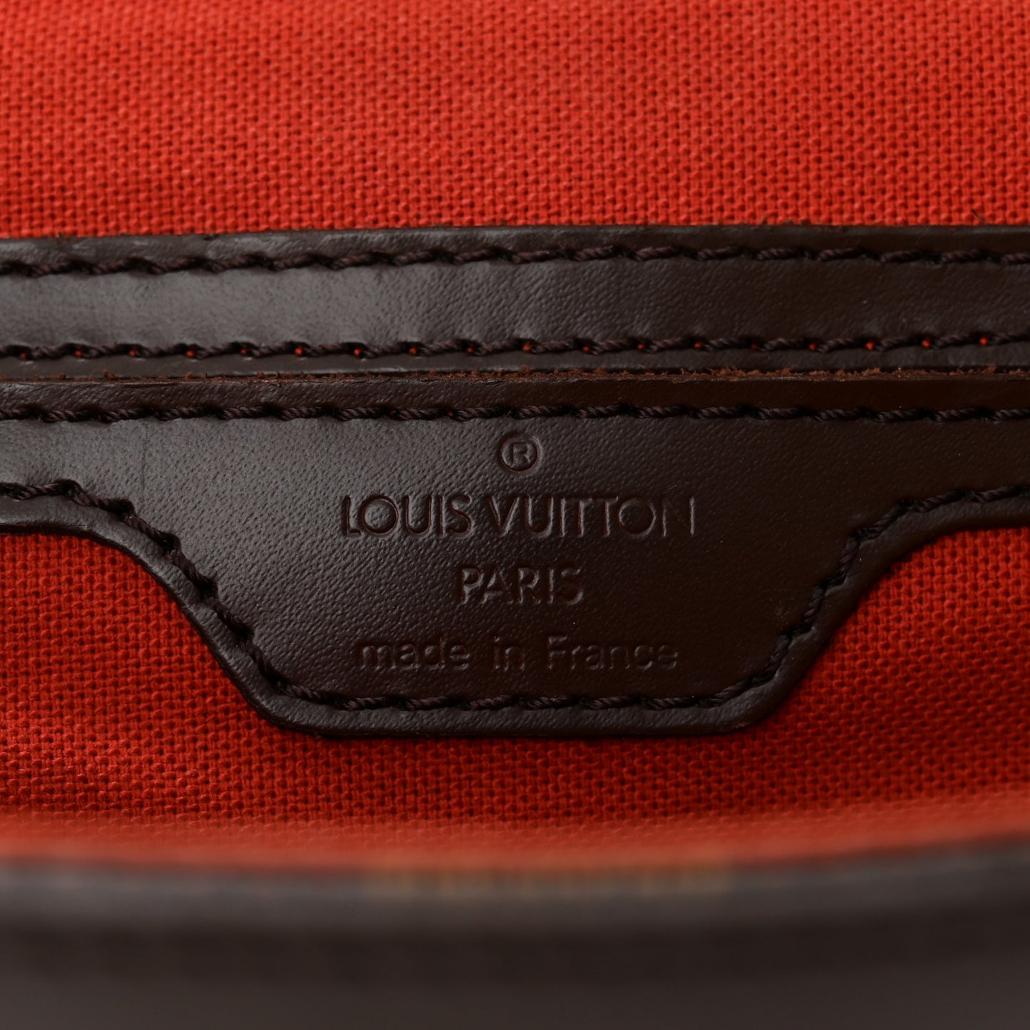 LOUIS VUITTON Damier Ebene Soho Backpack