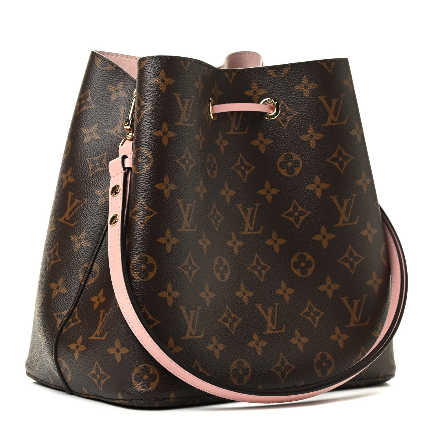 Louis Vuitton Monogram Neonoe MM Rose Poudre 3 of 8