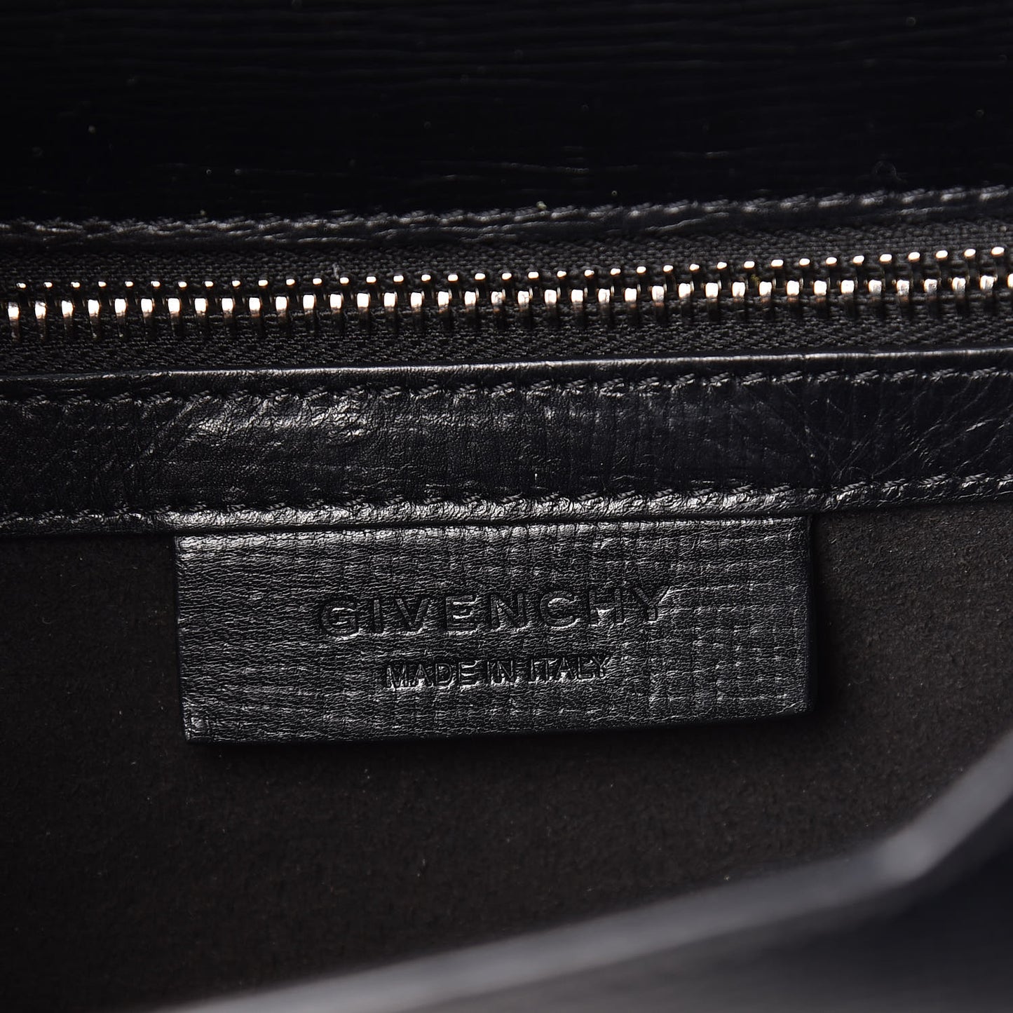 Textured Calfskin Mini Pandora Box Crossbody Bag Black