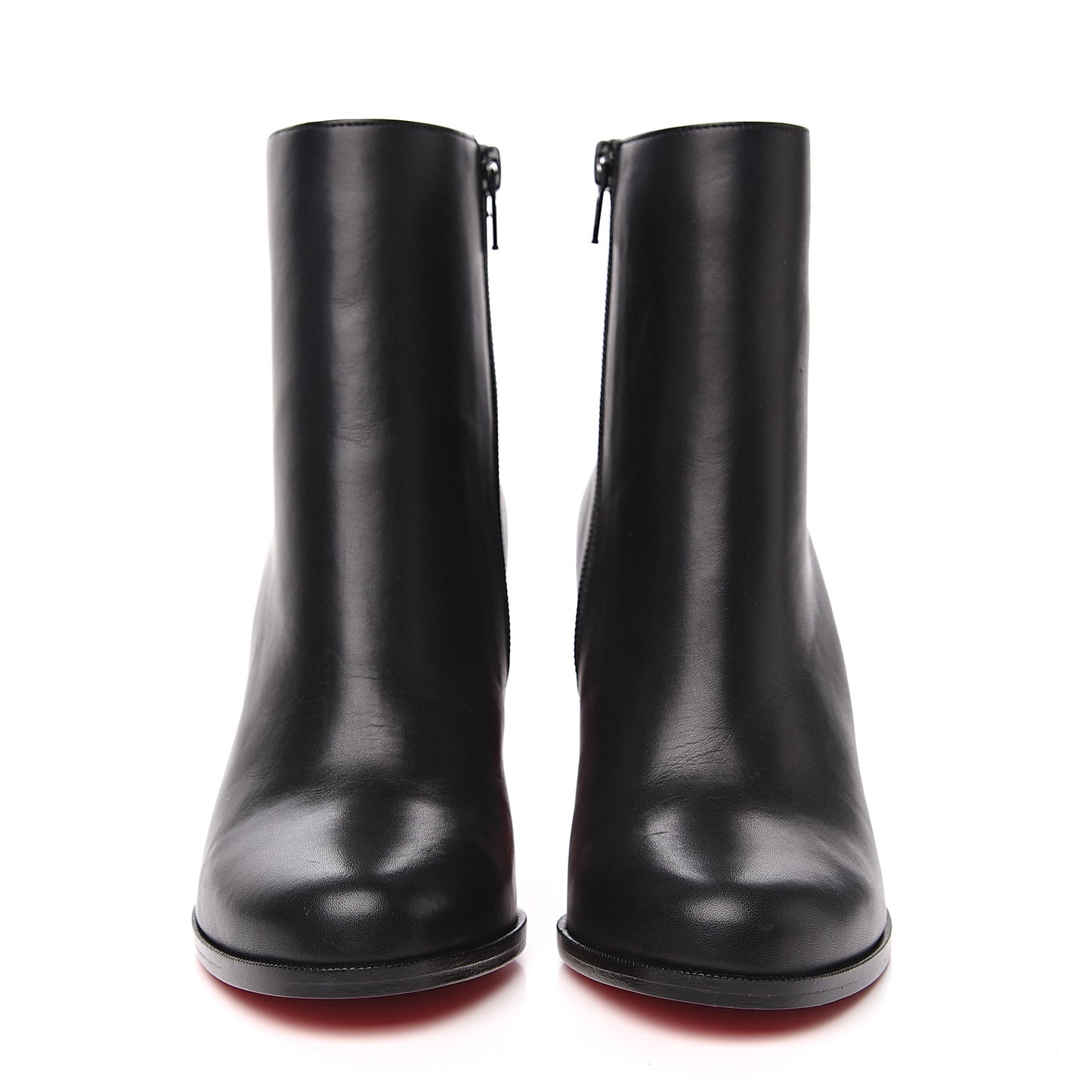 Calfskin Adox 85 Ankle Boots 36.5 Black