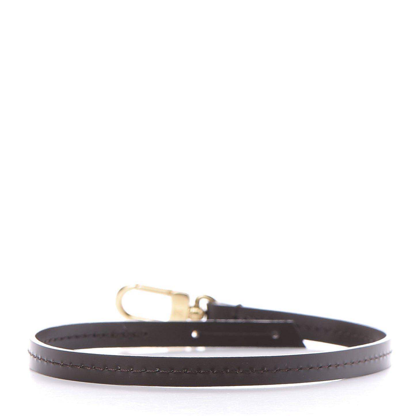 Calfskin Pochette Accessories Strap Brown