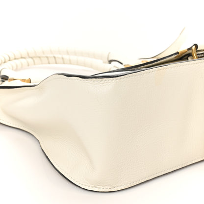 Chloe Calfskin Medium Marcie Satchel White 8 of 9
