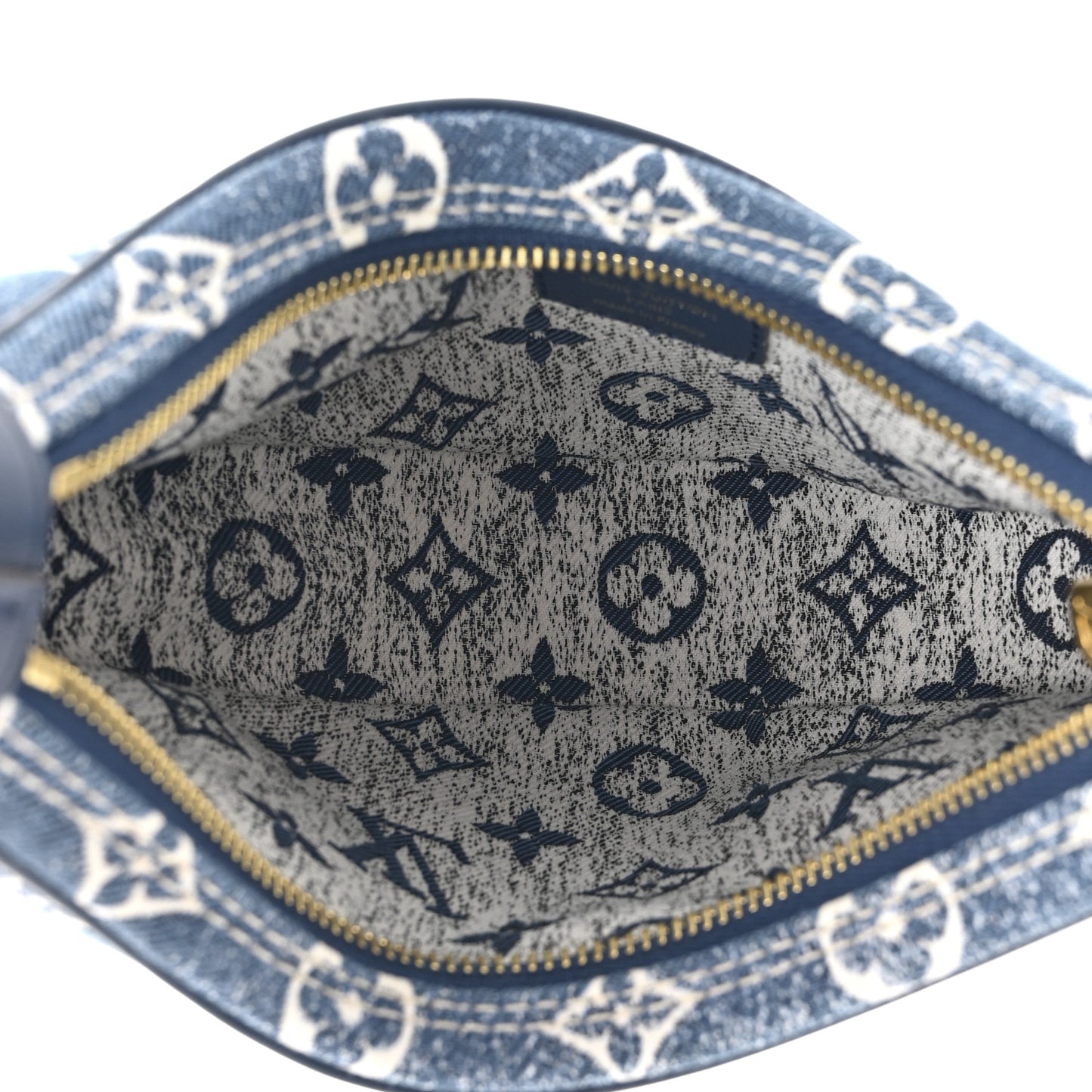Monogram Jacquard Denim Loop Bleu