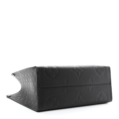 Louis Vuitton Empreinte Monogram Giant Onthego GM Black 4 of 11
