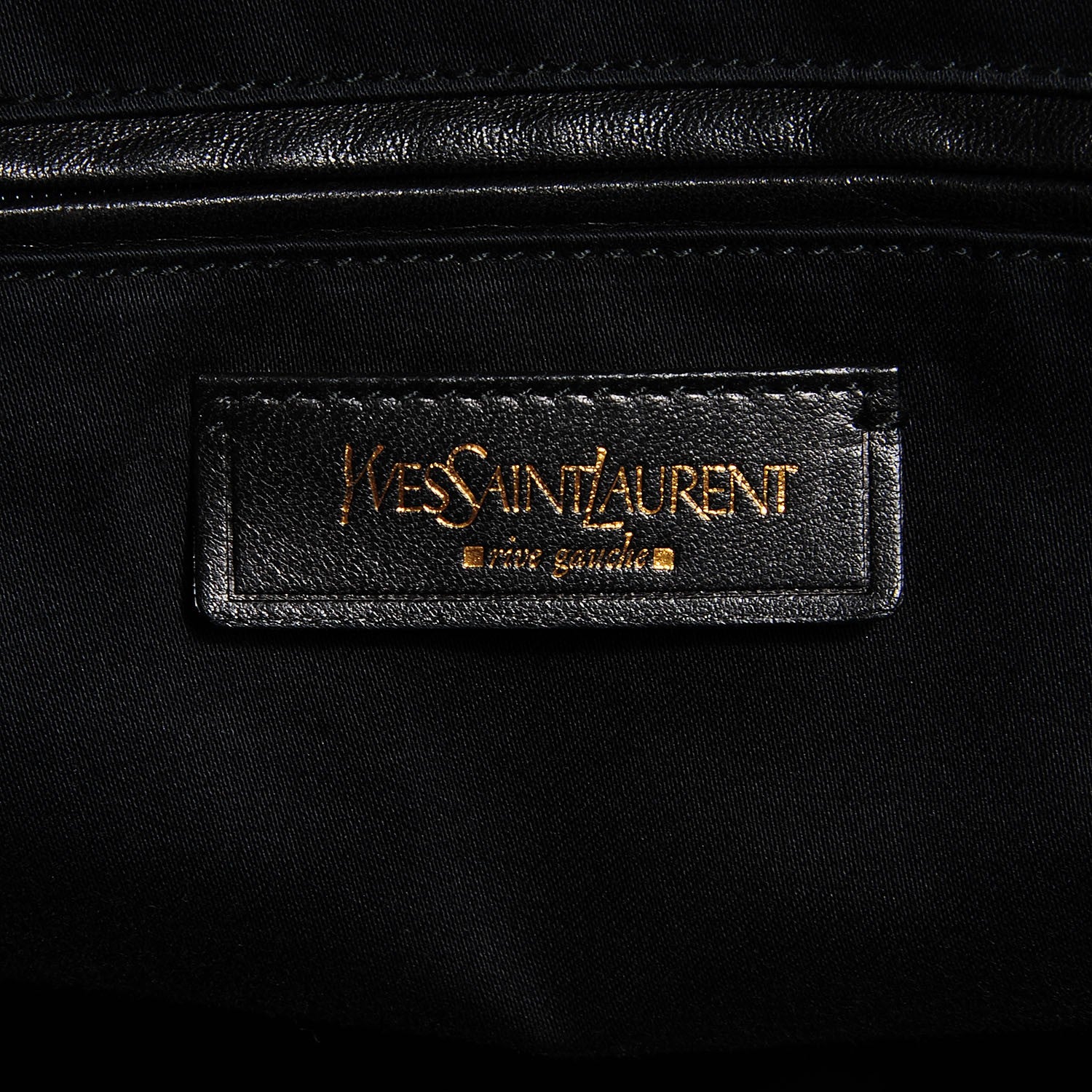 Saint Laurent Patent Calfskin Large Muse Eggplant 6 of 8