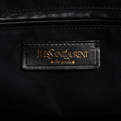 Saint Laurent Patent Calfskin Large Muse Eggplant 6 of 8