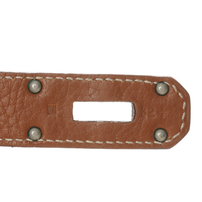 Hermes Taurillon Clemence Jypsiere 37 Gold 9 of 18