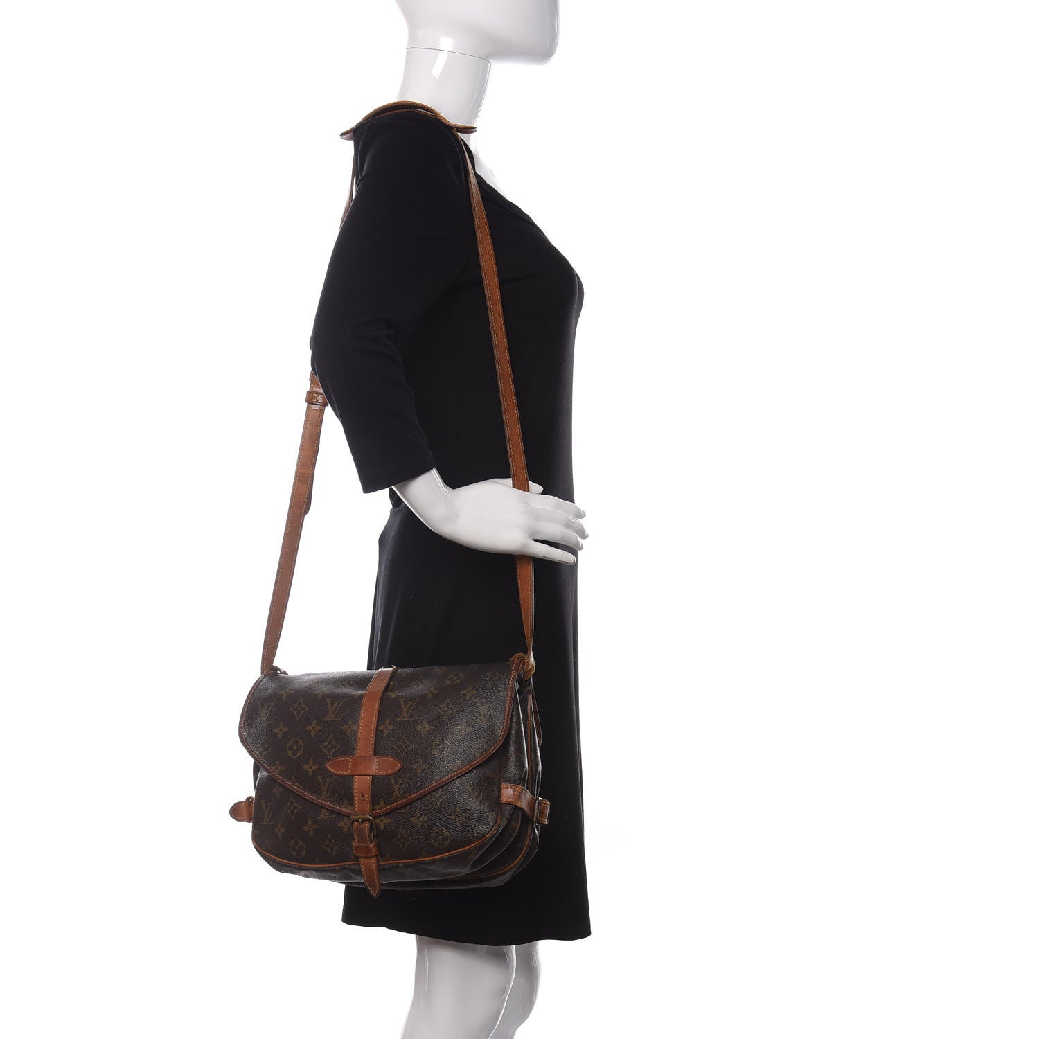 Louis Vuitton Monogram Saumur 30 2 of 12