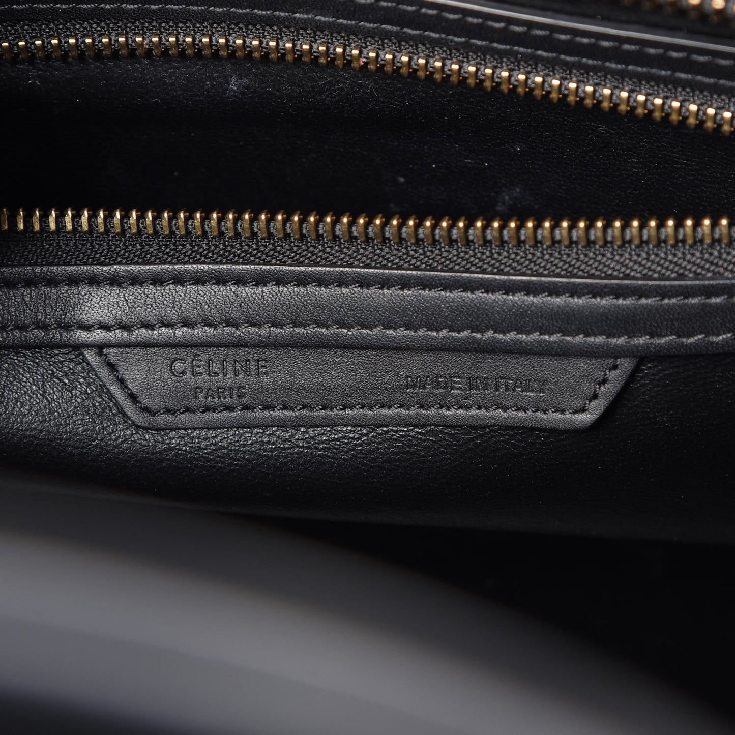 Smooth Calfskin Mini Luggage Black