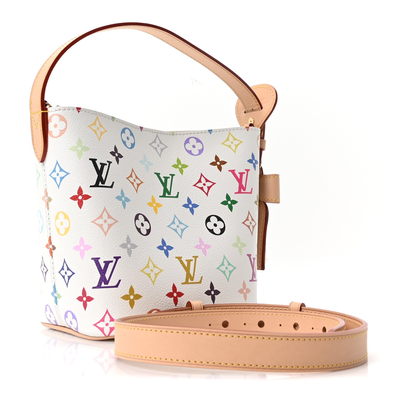 Louis Vuitton LV X TM Monogram Multicolor All In BB White 4 of 10