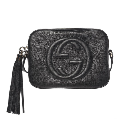 Gucci Pebbled Calfskin Small Soho Disco Bag Black 1 of 7