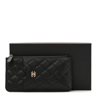 Chanel Caviar Quilted Classic iPhone Pouch Black 8 of 8