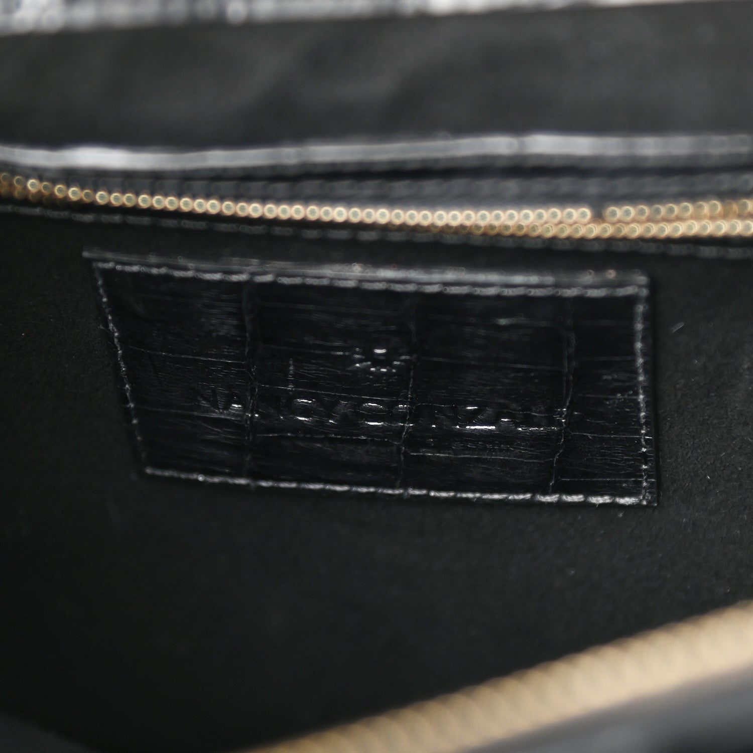 Nancy Gonzalez Crocodile Embroidered Birds Bag Black 6 of 9
