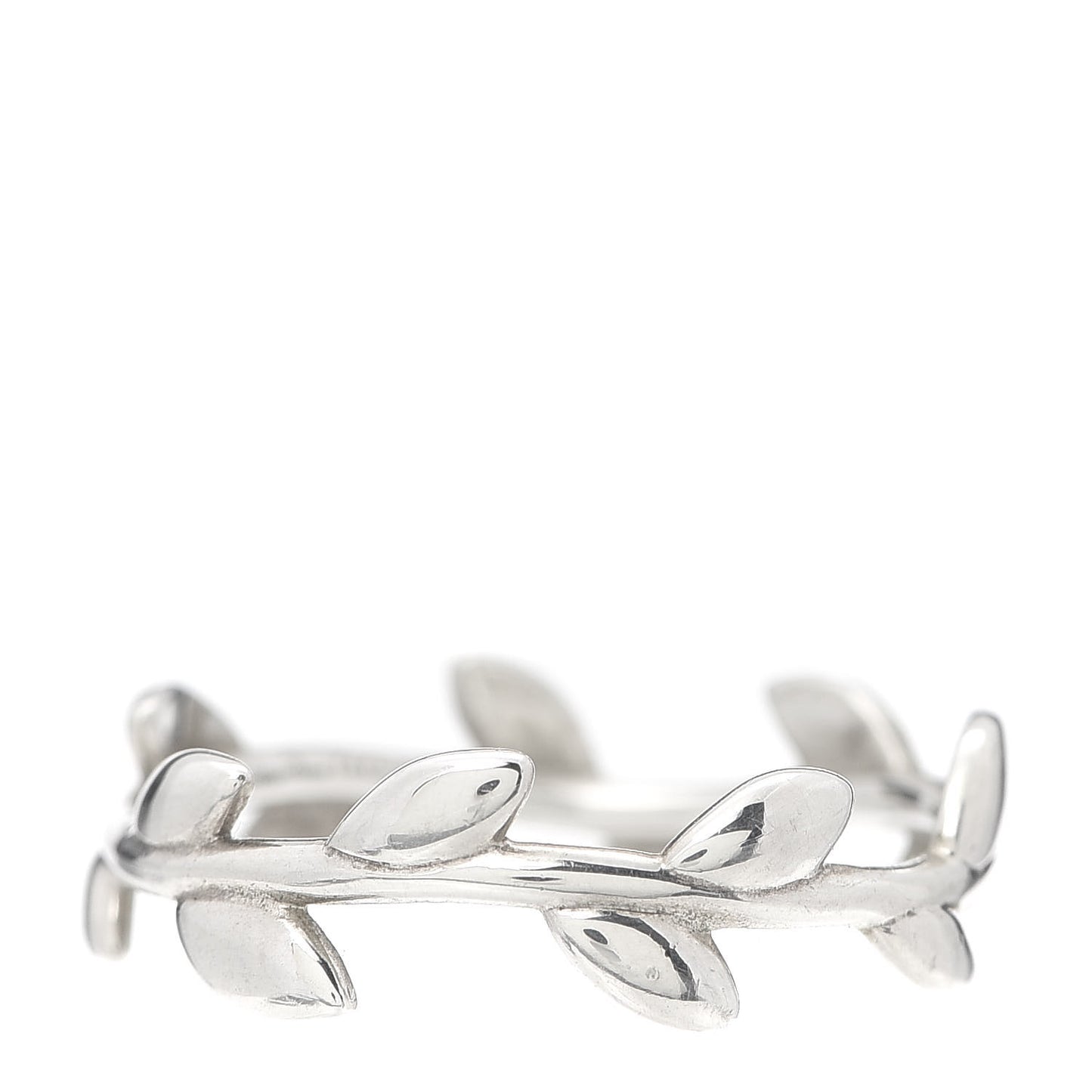 Sterling Silver Paloma Picasso Narrow Olive Leaf Band Ring 57 8
