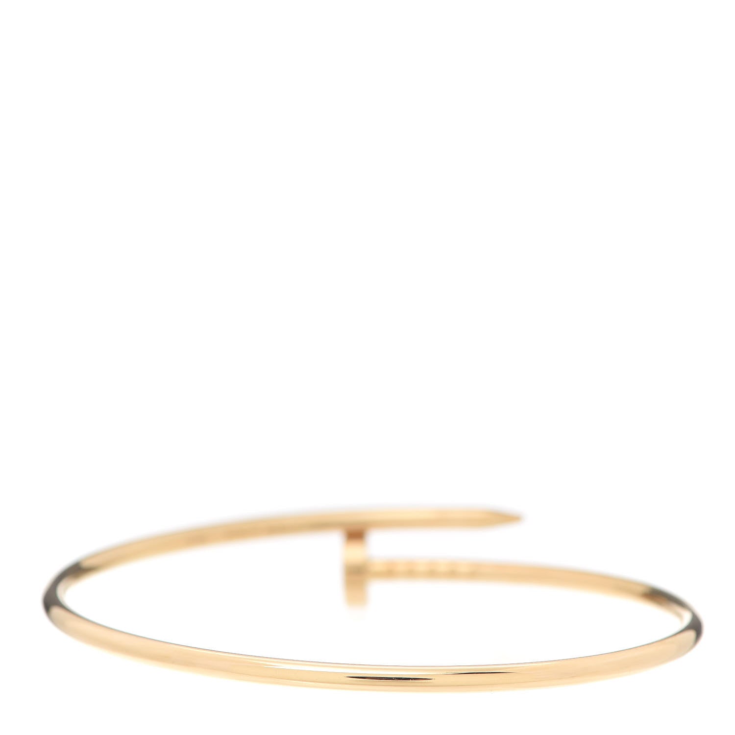 Cartier 18K Yellow Gold Small Juste Un Clou Bracelet 16 3 of 6