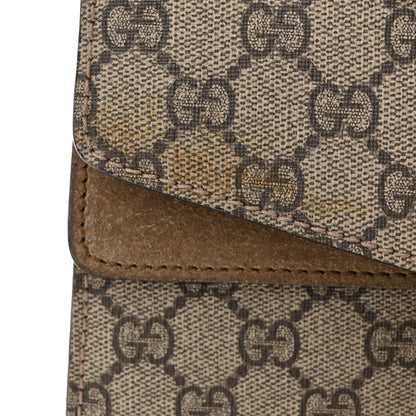 Gucci GG Supreme Monogram Small Dionysus Shoulder Bag Taupe 12 of 13