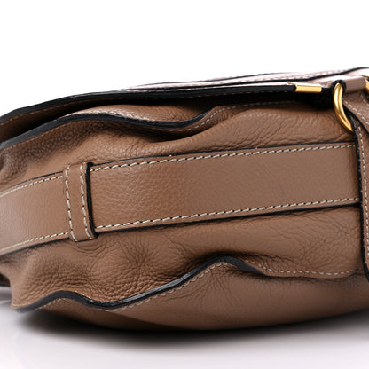 Chloe Calfskin Medium Marcie Round Crossbody Bag Nut 7 of 9