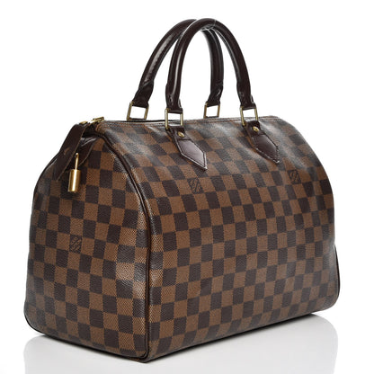 Louis Vuitton Damier Ebene Speedy 30 3 of 10