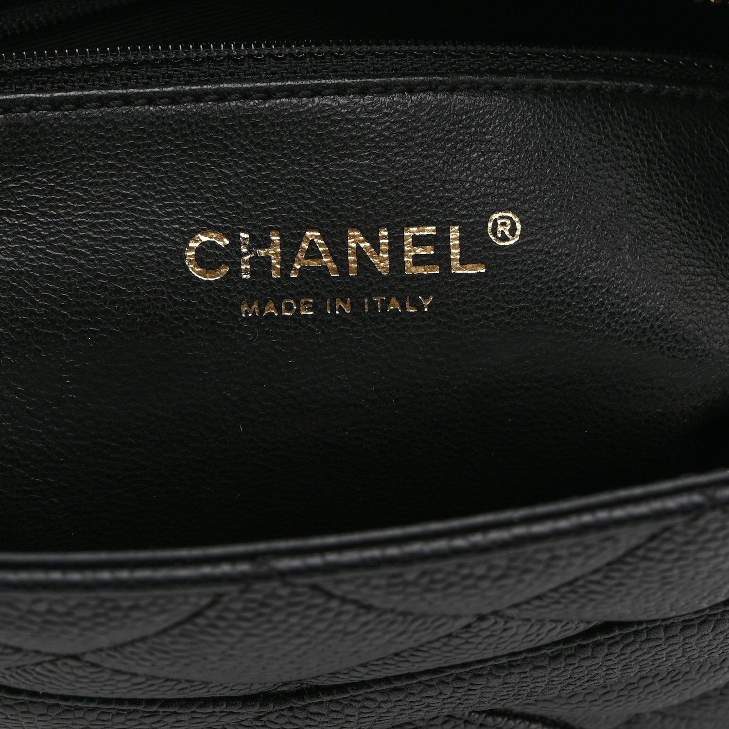 Chanel Caviar Quilted Medallion Tote Black 6 of 10