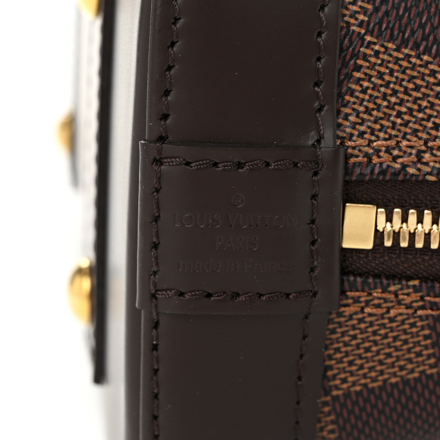 Louis Vuitton Damier Ebene Alma BB 6 of 9