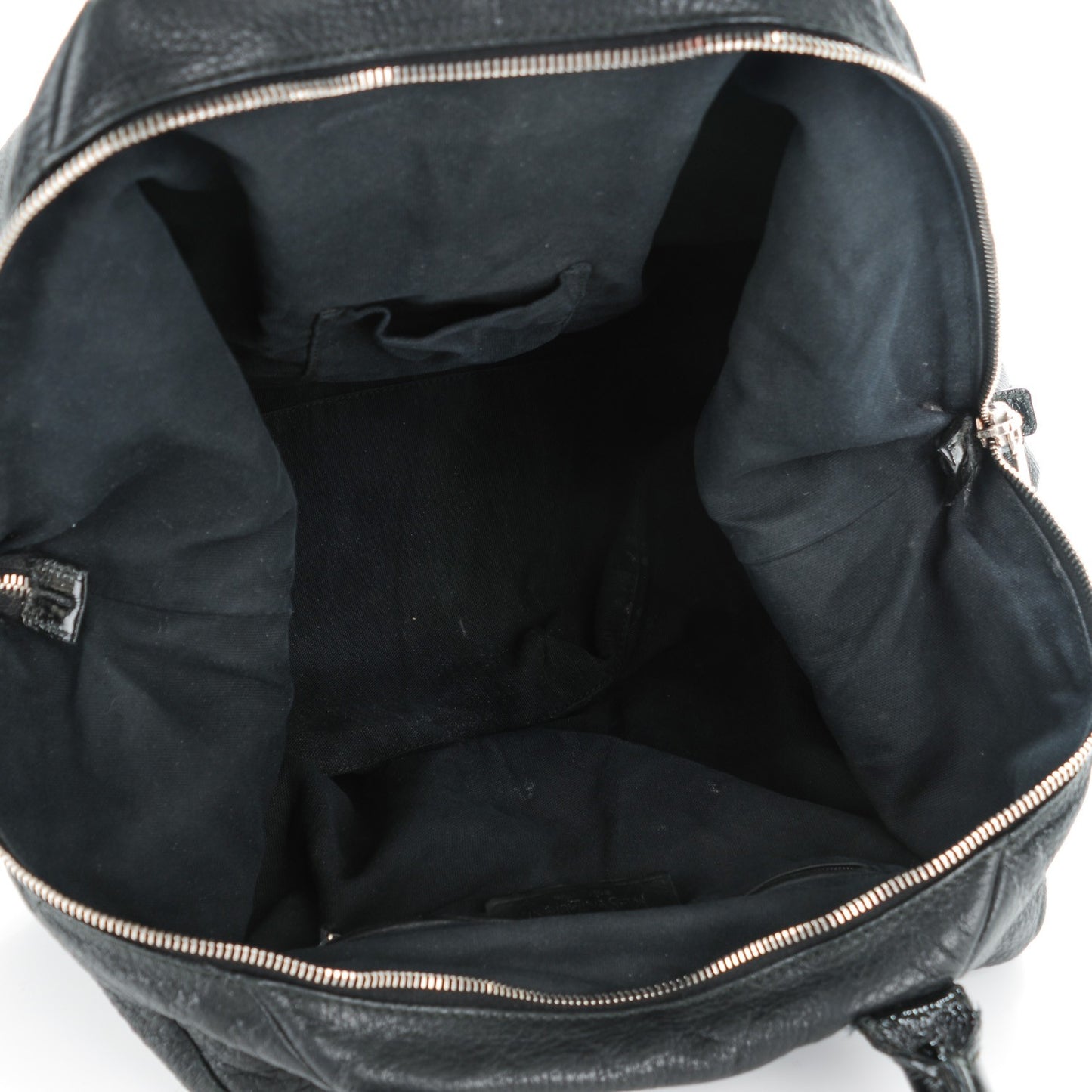 Pebbled Lambskin Medium Easy Sac Black
