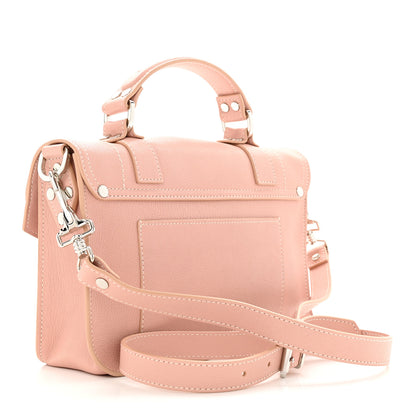 Proenza Schouler Calfskin Topstitch Tiny PS1 Satchel Pale Pink 3 of 11