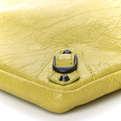 Balenciaga Agneau Classic Hardware Flat Crossbody Jaune Poussin 8 of 17