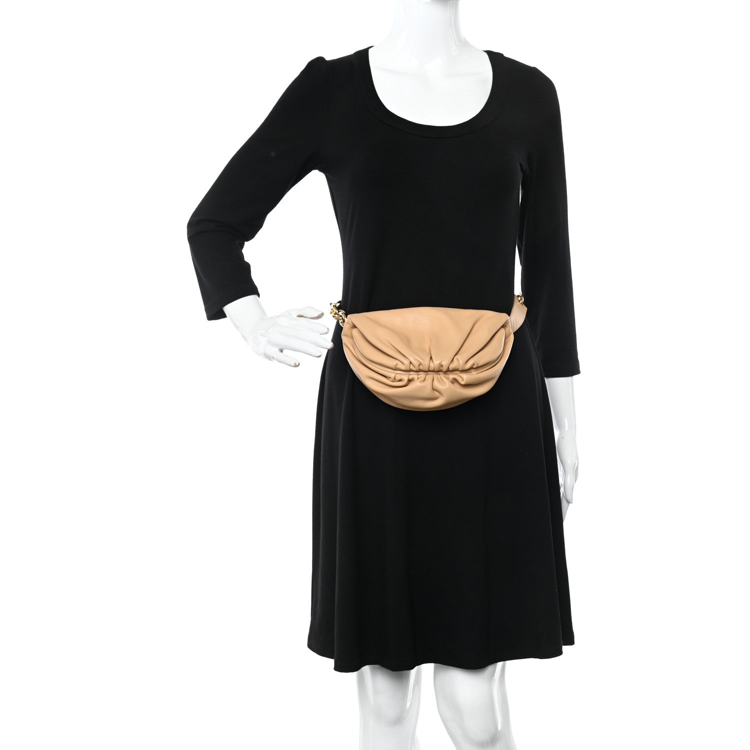 Bottega Veneta Nappa The Belt Chain Pouch Almond 2 of 11