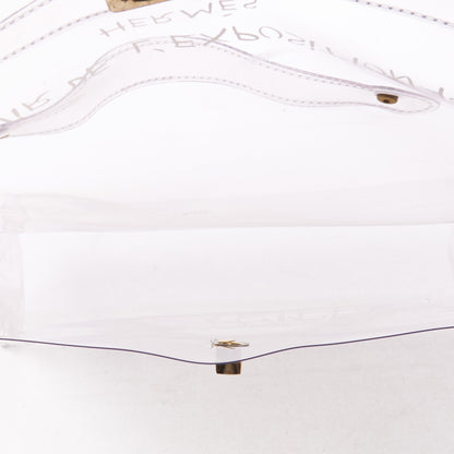 Hermes Vinyl Souvenir De L'Exposition Kelly Transparent 4 of 7