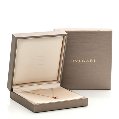 Bulgari 18K Rose Gold Diamond Carnelian Divas' Dream Pendant Necklace 8 of 8