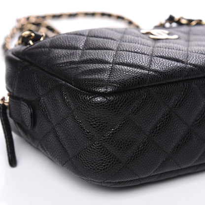 Chanel Caviar Quilted Camera Case Black 8 of 10