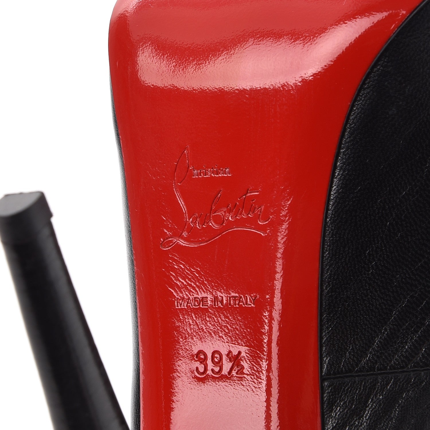 Christian Louboutin Kid No Prive 120 Pumps 39.5 Black 6 of 12