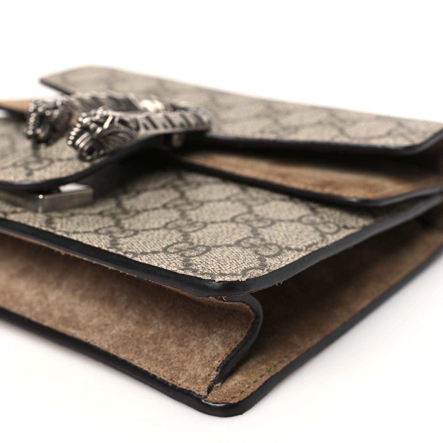 GG Supreme Monogram Mini Dionysus Shoulder Bag Taupe